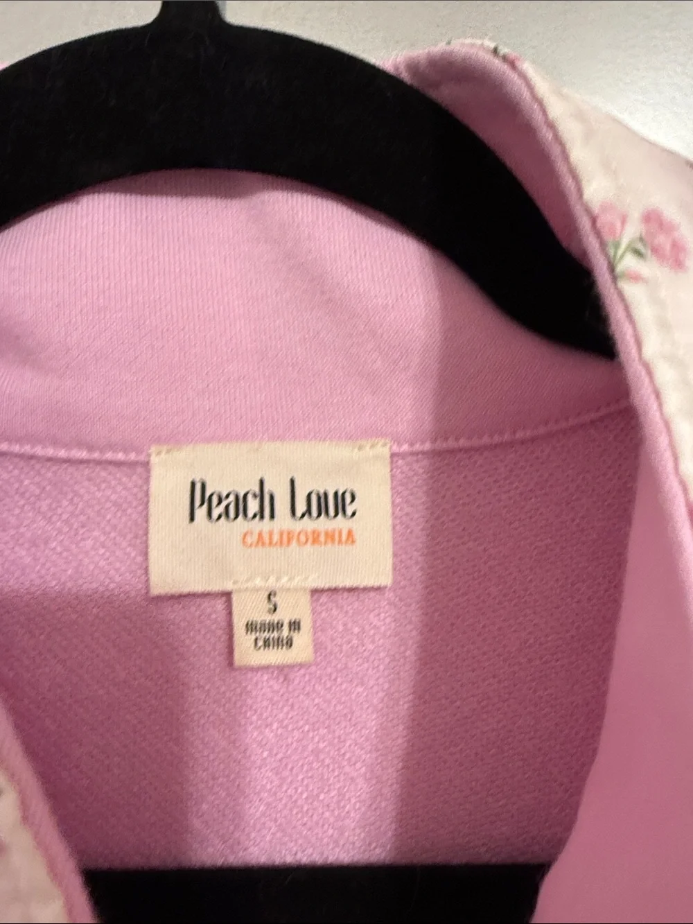 Peach Love Lavender/Pink Pullover and Floral Shorts Set - Picture 2 of 7